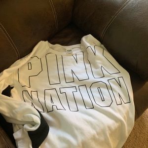 Pink nation sweatshirt